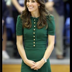 Dolce & Gabbana Kate Middleton dress in white